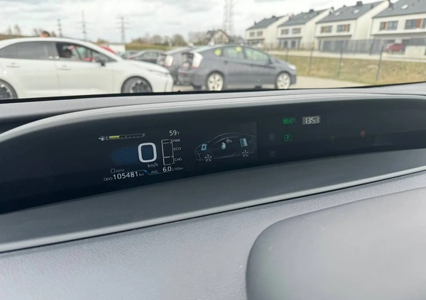 Toyota Prius cena 110700 przebieg: 107000, rok produkcji 2020 z Gdańsk małe 154